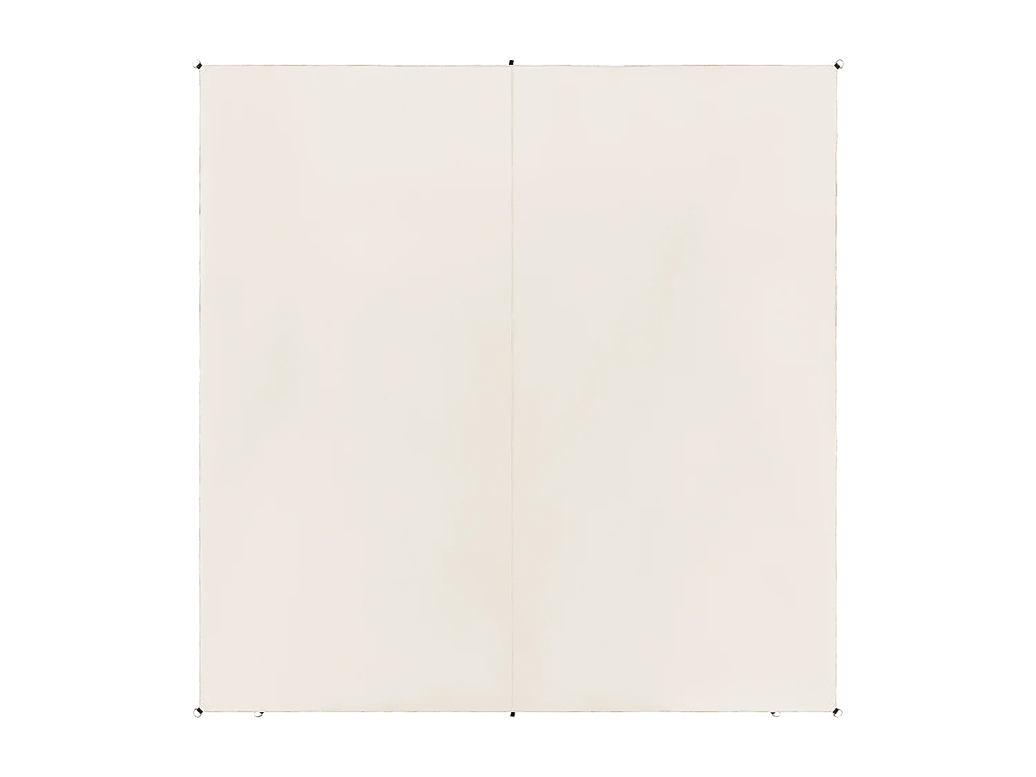 Voile d'ombrage LUKKA 300 cm 300 cm Blanc cassé