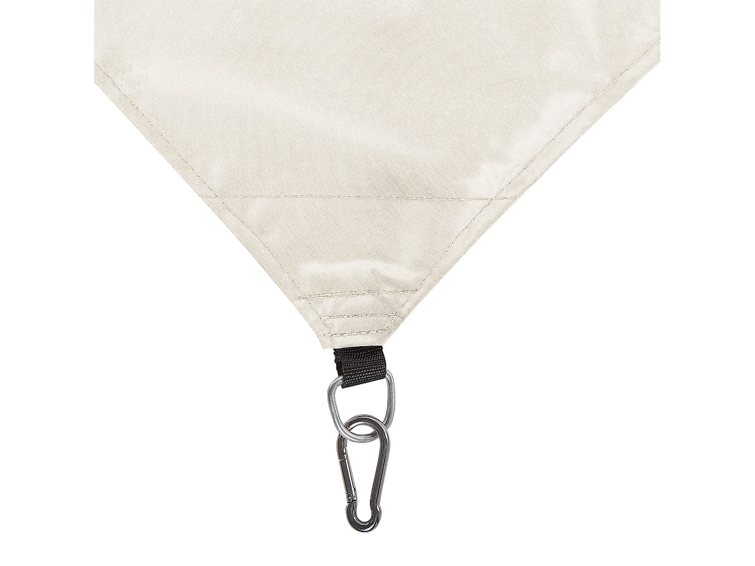 Vela de sombra quadrada branco creme 300 x 300 cm LUKKA