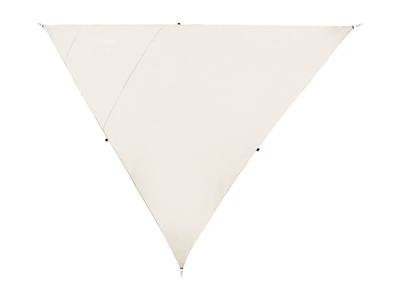 Voile d\'ombrage LUKKA 300 cm 300 cm Blanc cassé