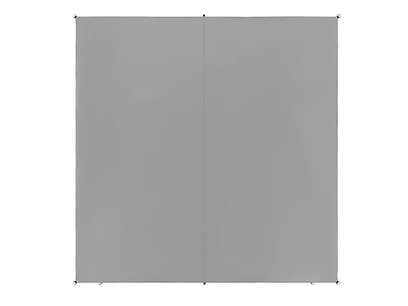 Garten Sonnensegel quadratisch 3x3m grau Stoff mit Ringen Seilspanntechnik Lukka