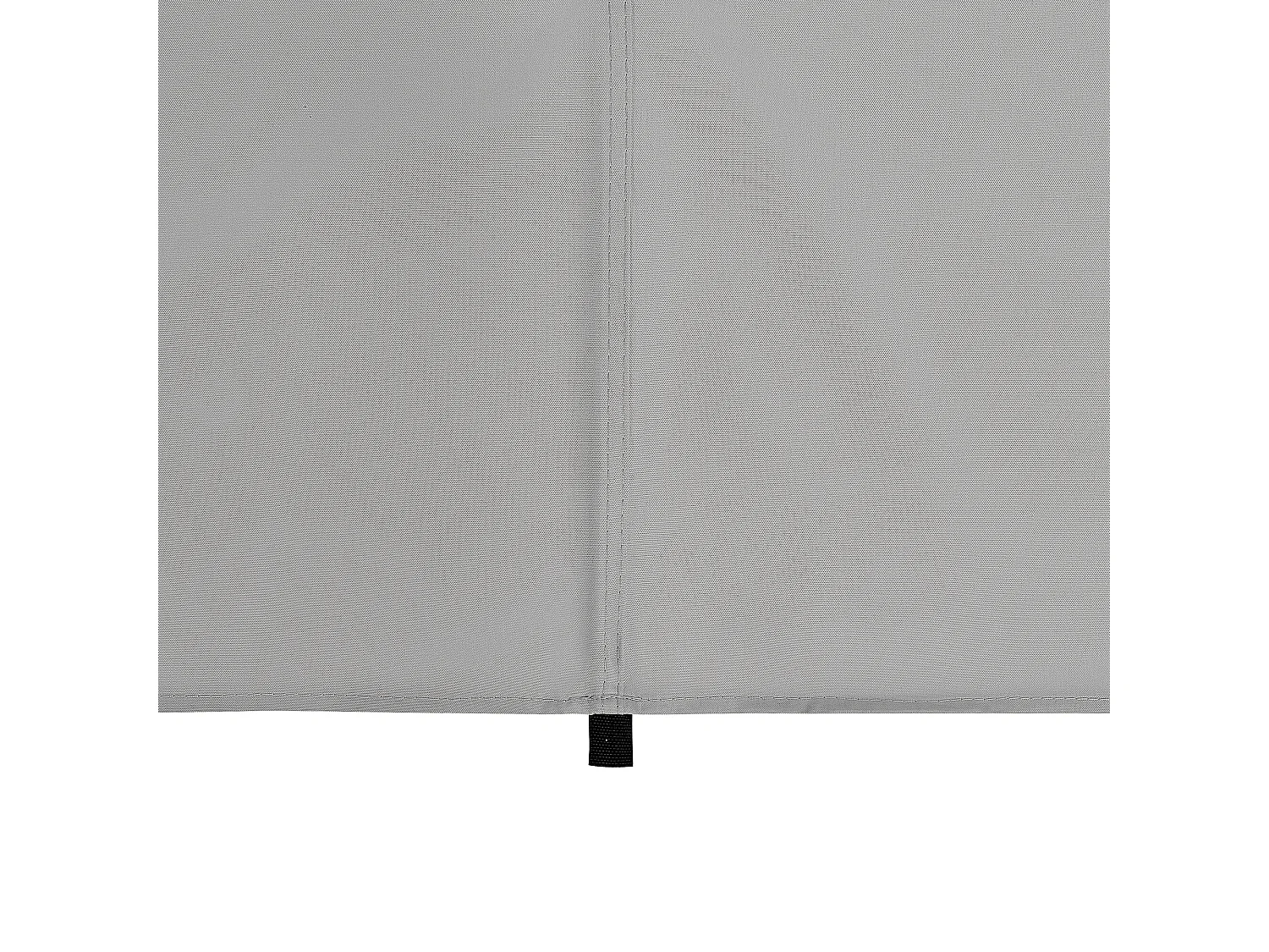 Garten Sonnensegel quadratisch 3x3m grau Stoff mit Ringen Seilspanntechnik Lukka