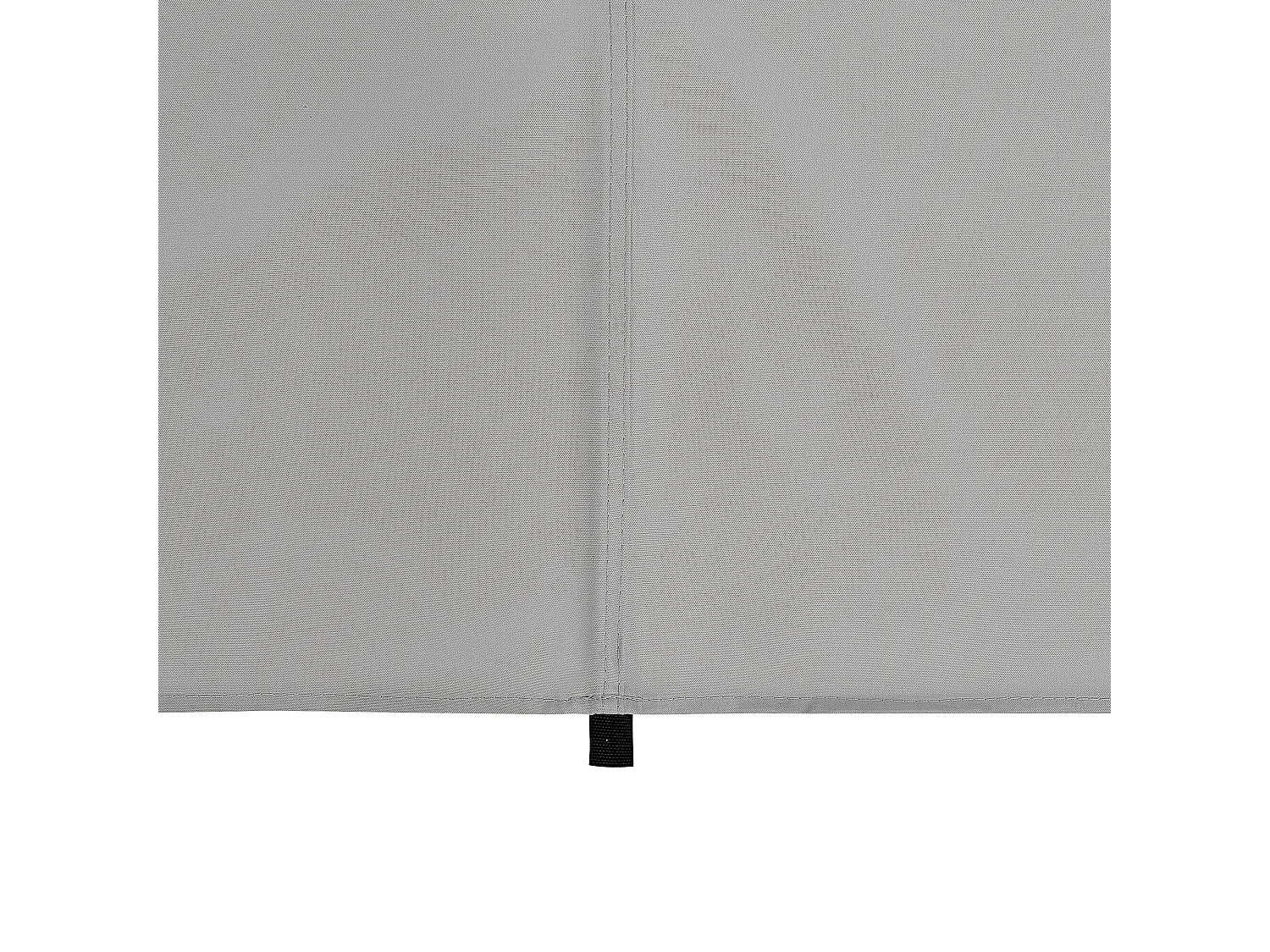 Garten Sonnensegel quadratisch 3x3m grau Stoff mit Ringen Seilspanntechnik Lukka