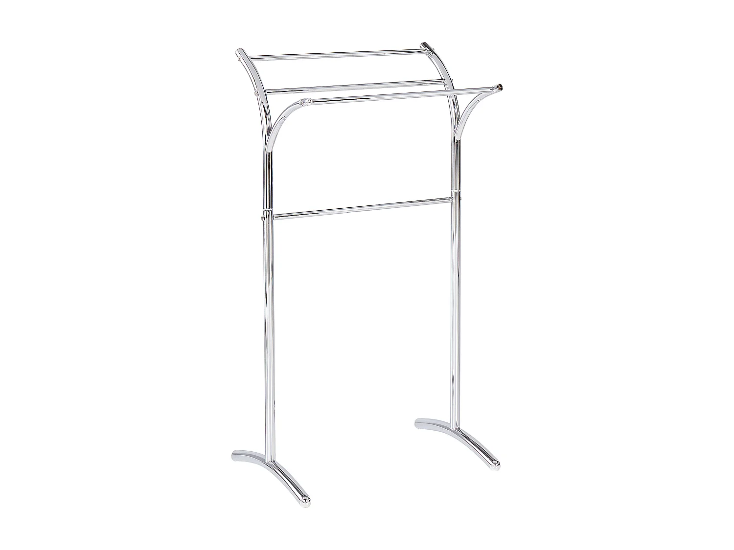 Porte-serviettes YOPAL Métal Argenté