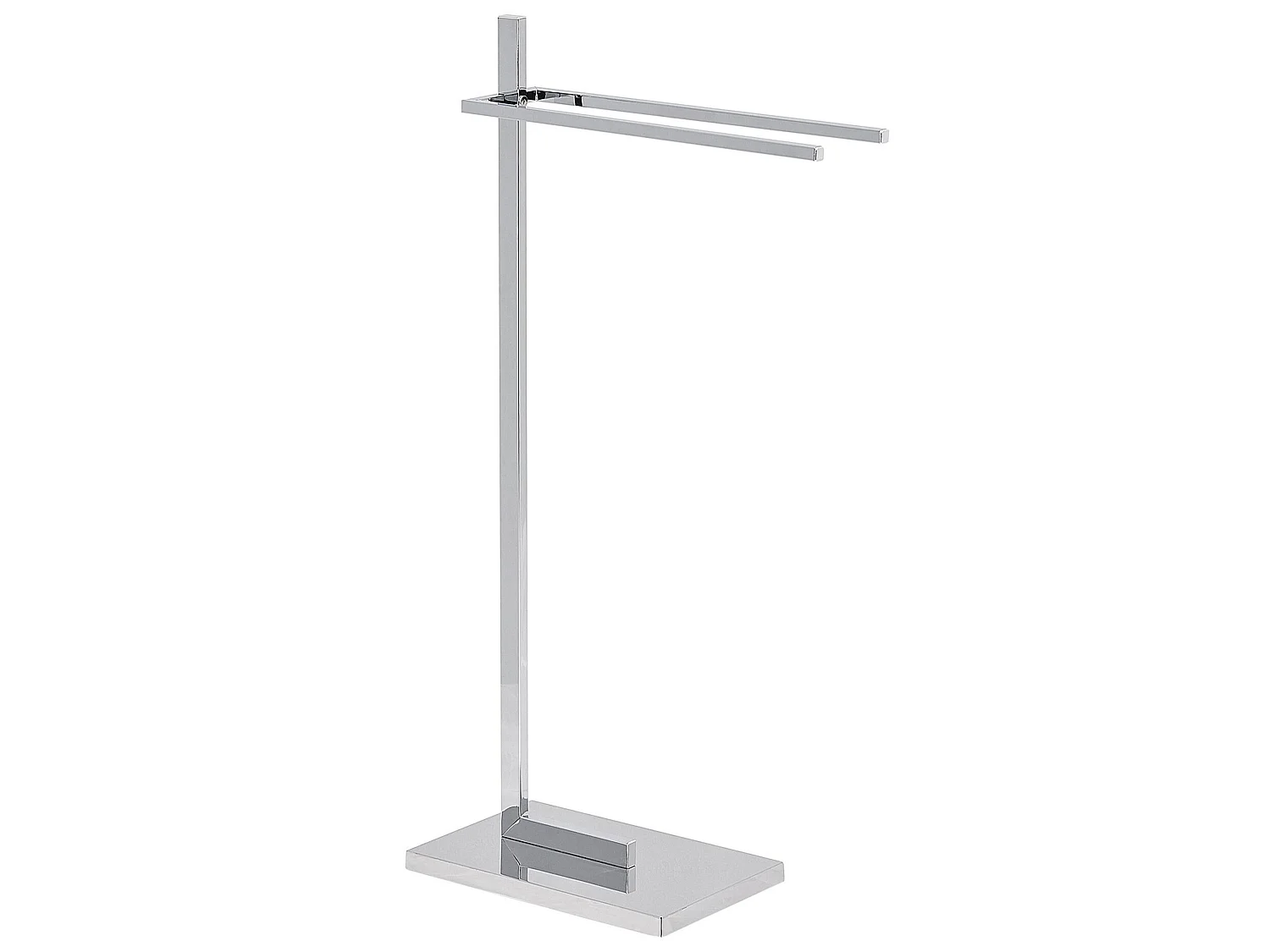 Towel Stand SELVA Metal Silver