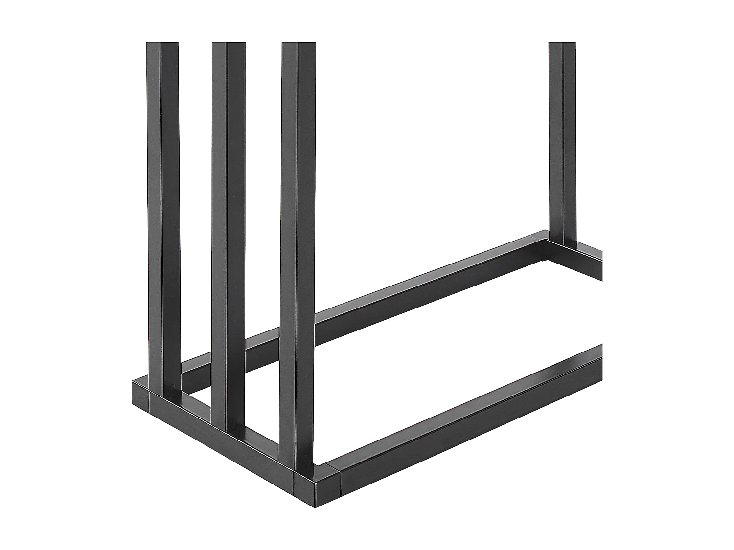 Stojak na ręczniki CHARRAS Metal Czarny