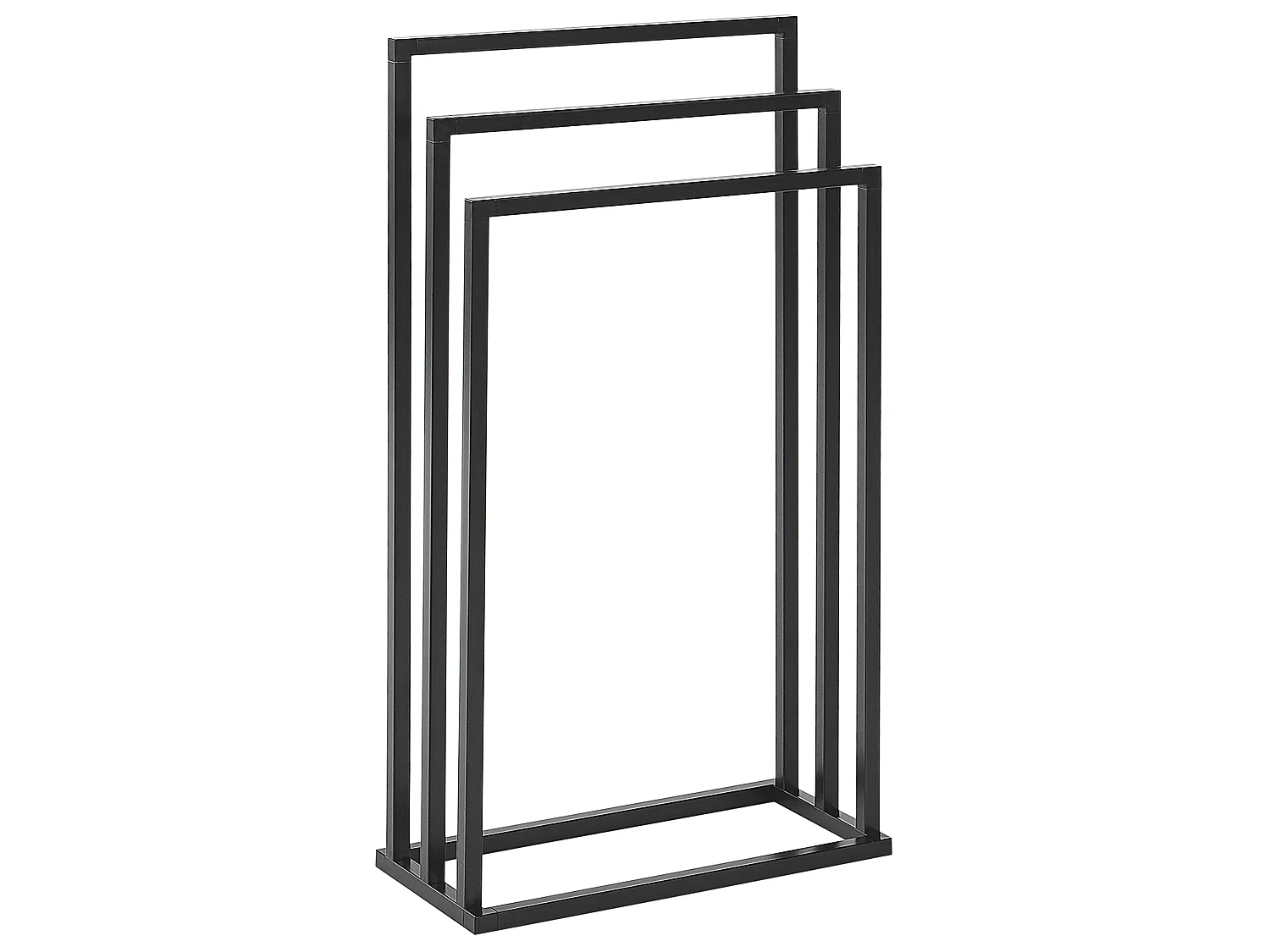 Towel Stand CHARRAS Metal Black