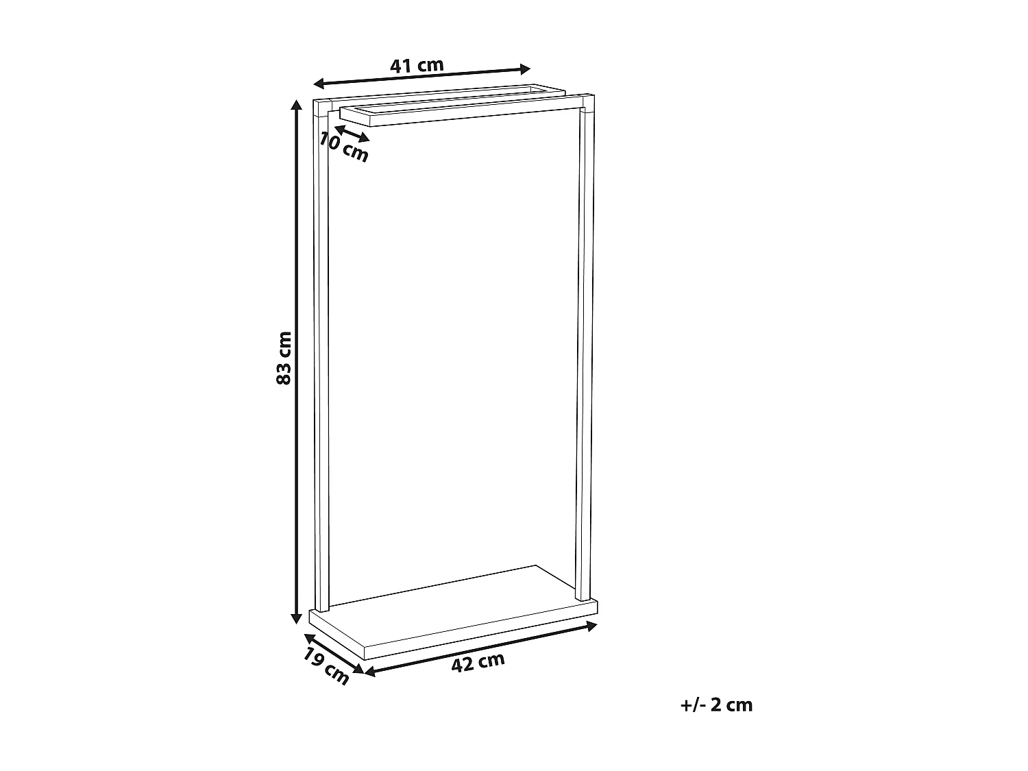 Toallero GARCITAS Metal Negro