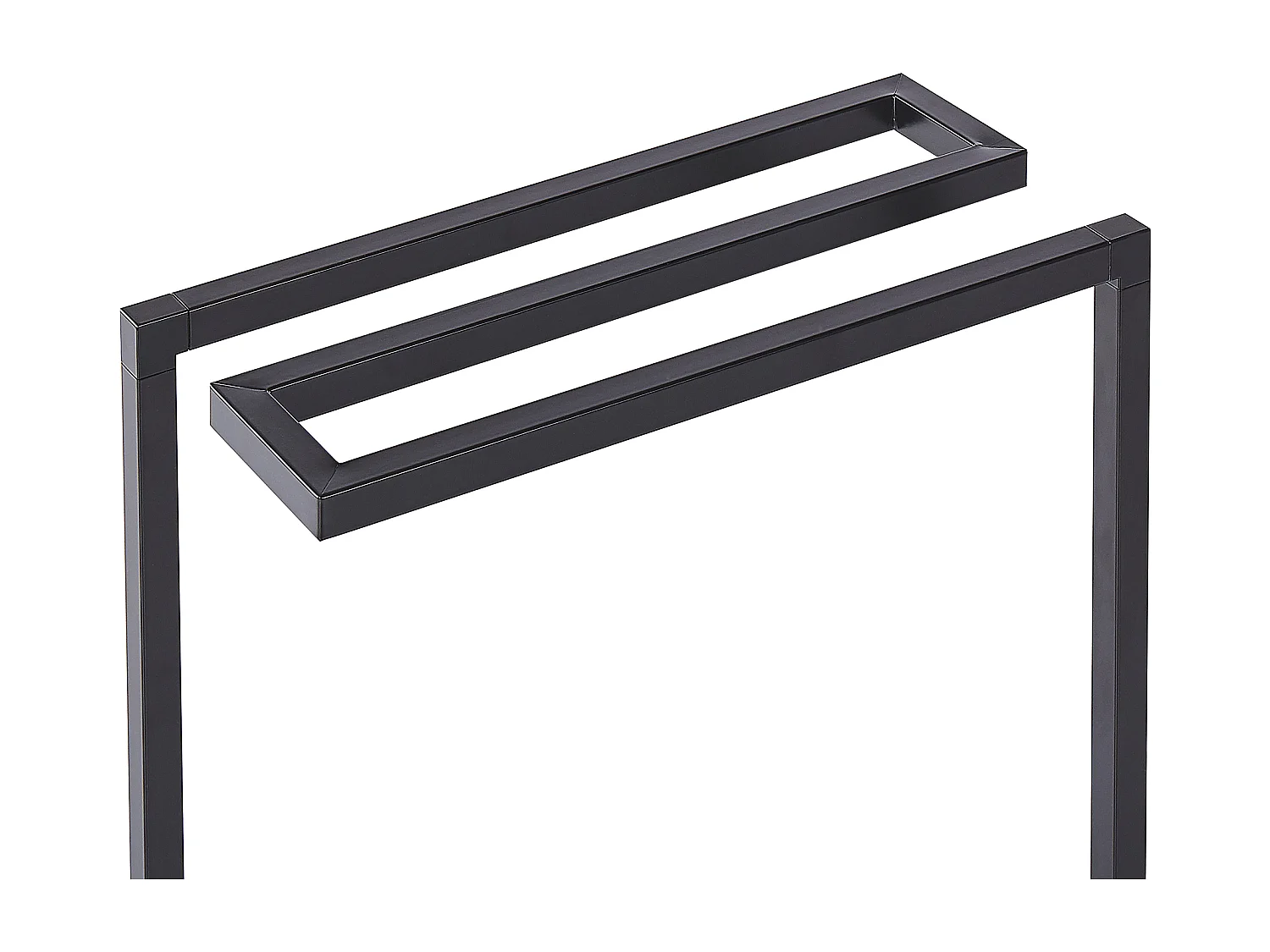 Porte-serviettes GARCITAS Métal Noir