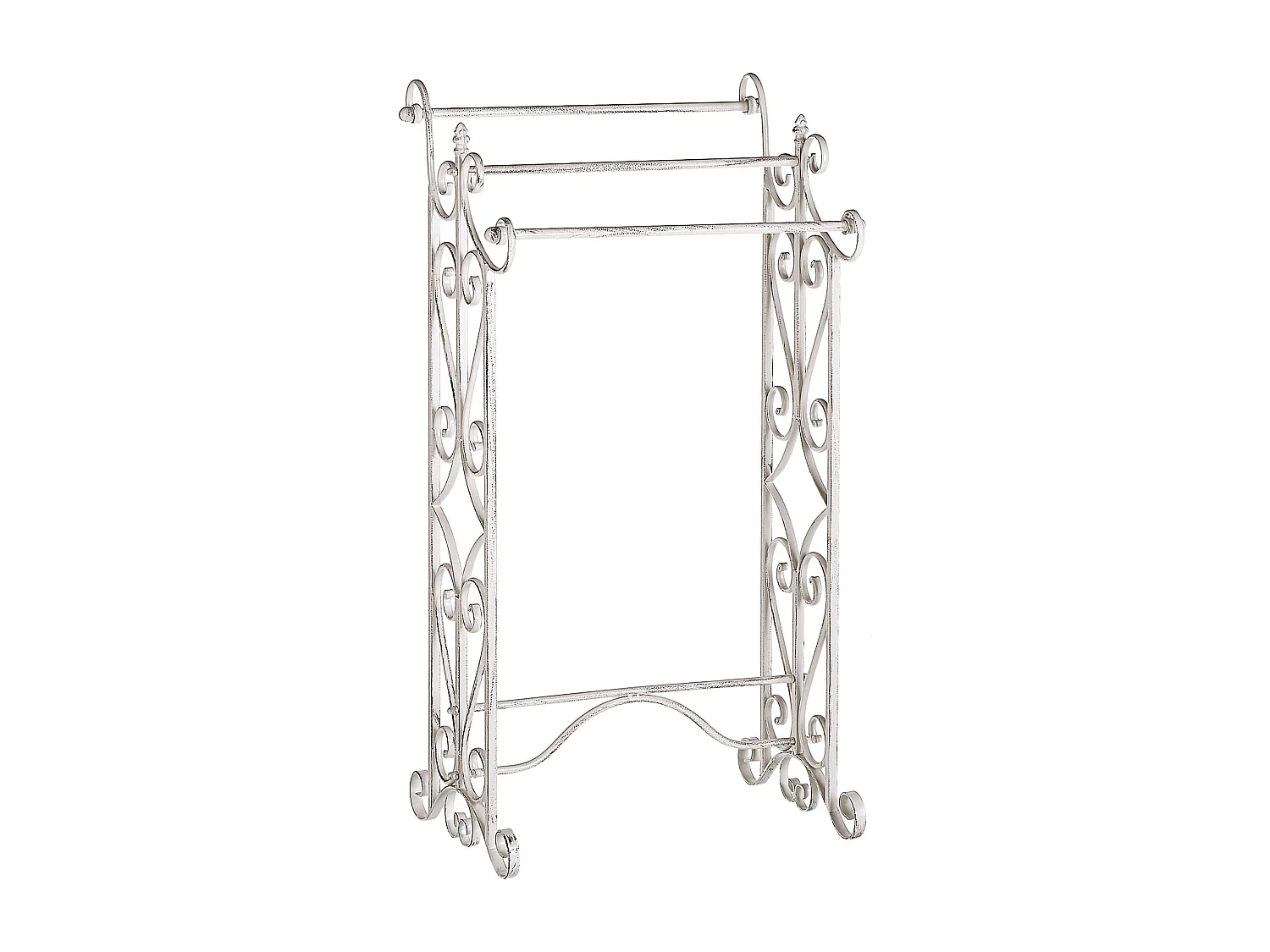 Porte-serviettes CHILLAN Métal Blanc