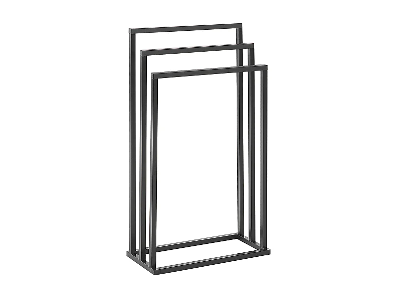 Porte-serviettes CHARRAS Métal Marron foncé