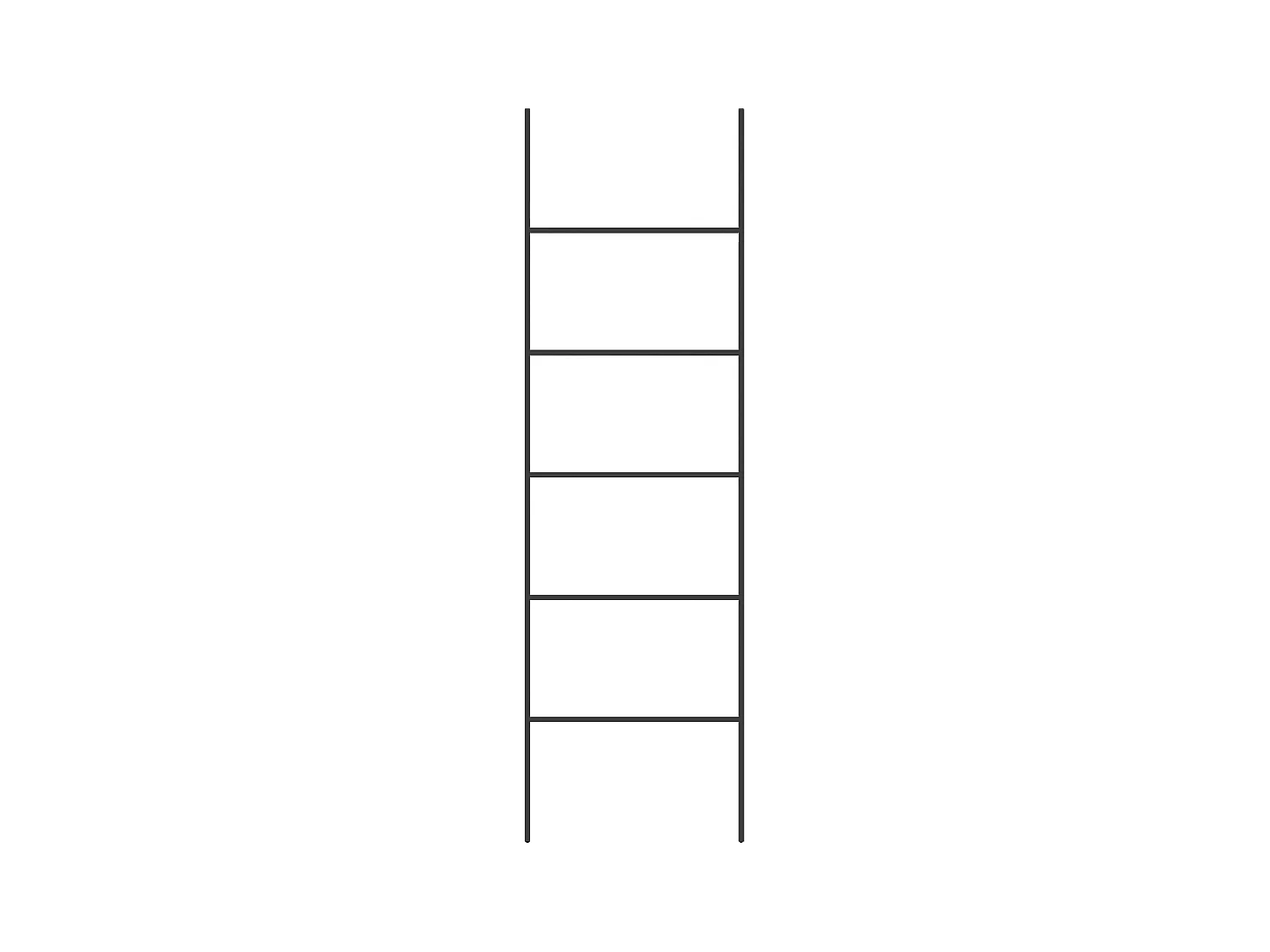 Porte-serviettes ARIBIBI Métal Noir