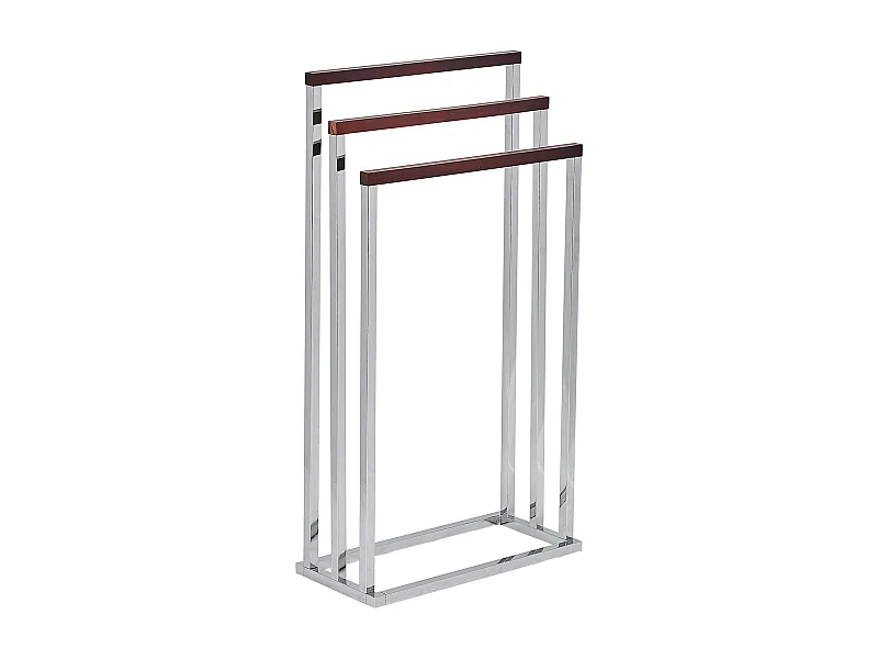 Handdoekstandaard CHARRAS Metaal Zilver