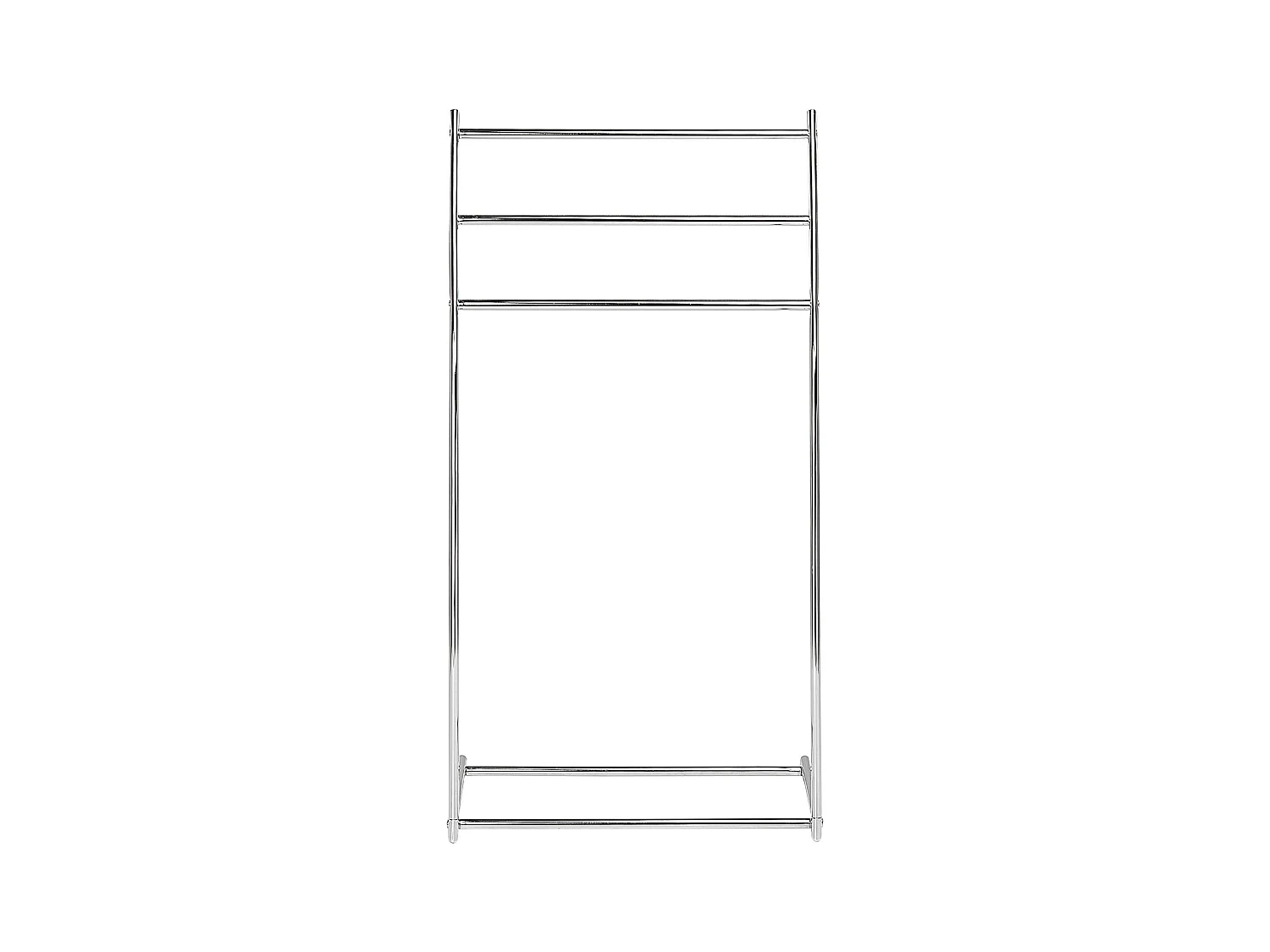 Suporte para toalha AMBIL Metal Prateado