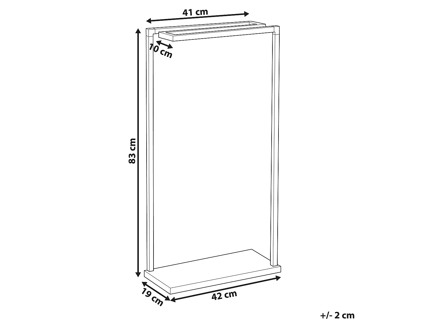 Towel Stand GARCITAS Metal Silver