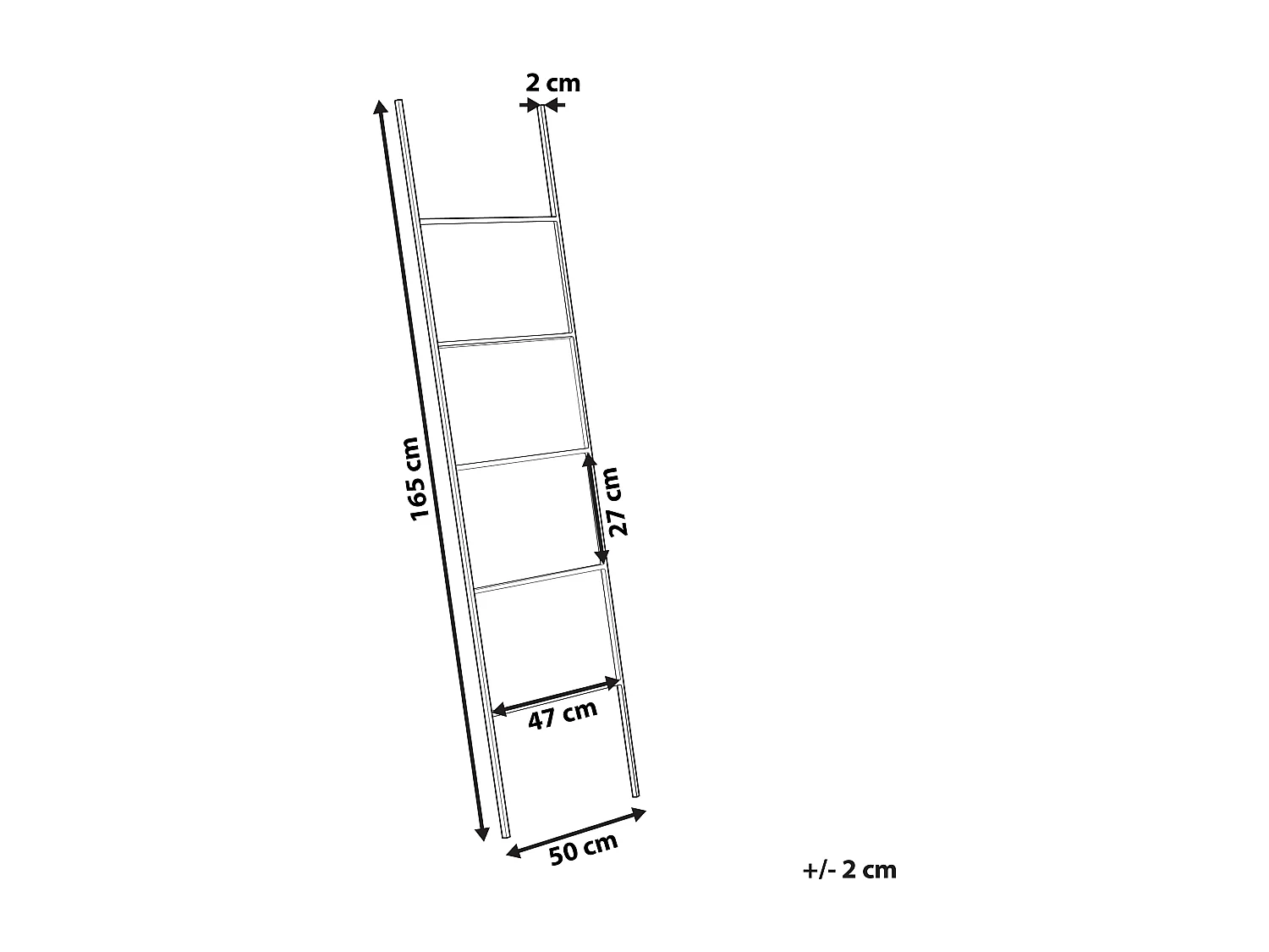 Suporte para toalha ARIBIBI Metal Branco