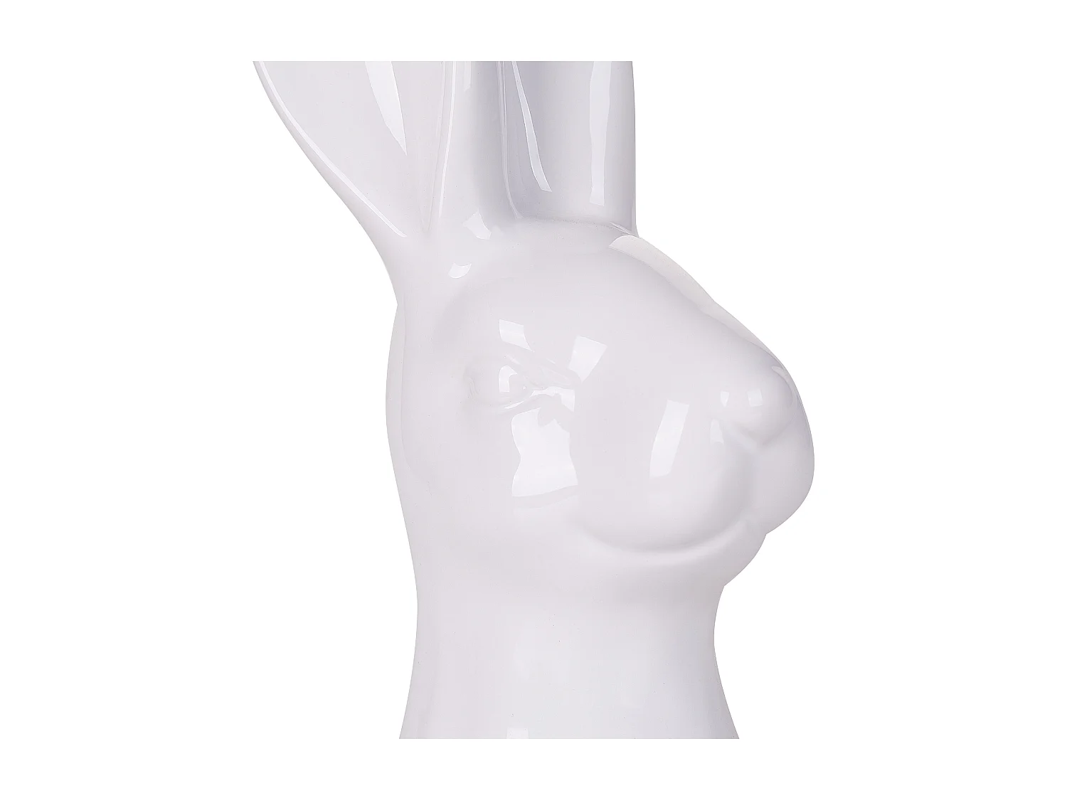 Accessoire Décoratif Lapin GUERANDE Céramique Blanc