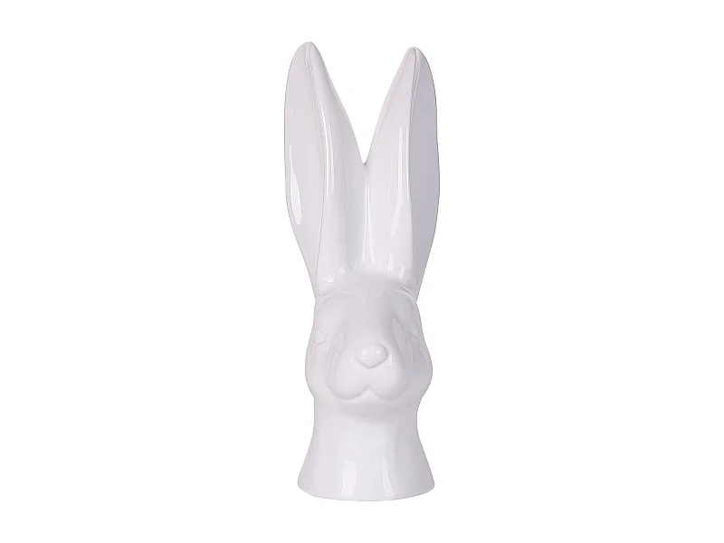 Accessoire Décoratif Lapin GUERANDE Céramique Blanc