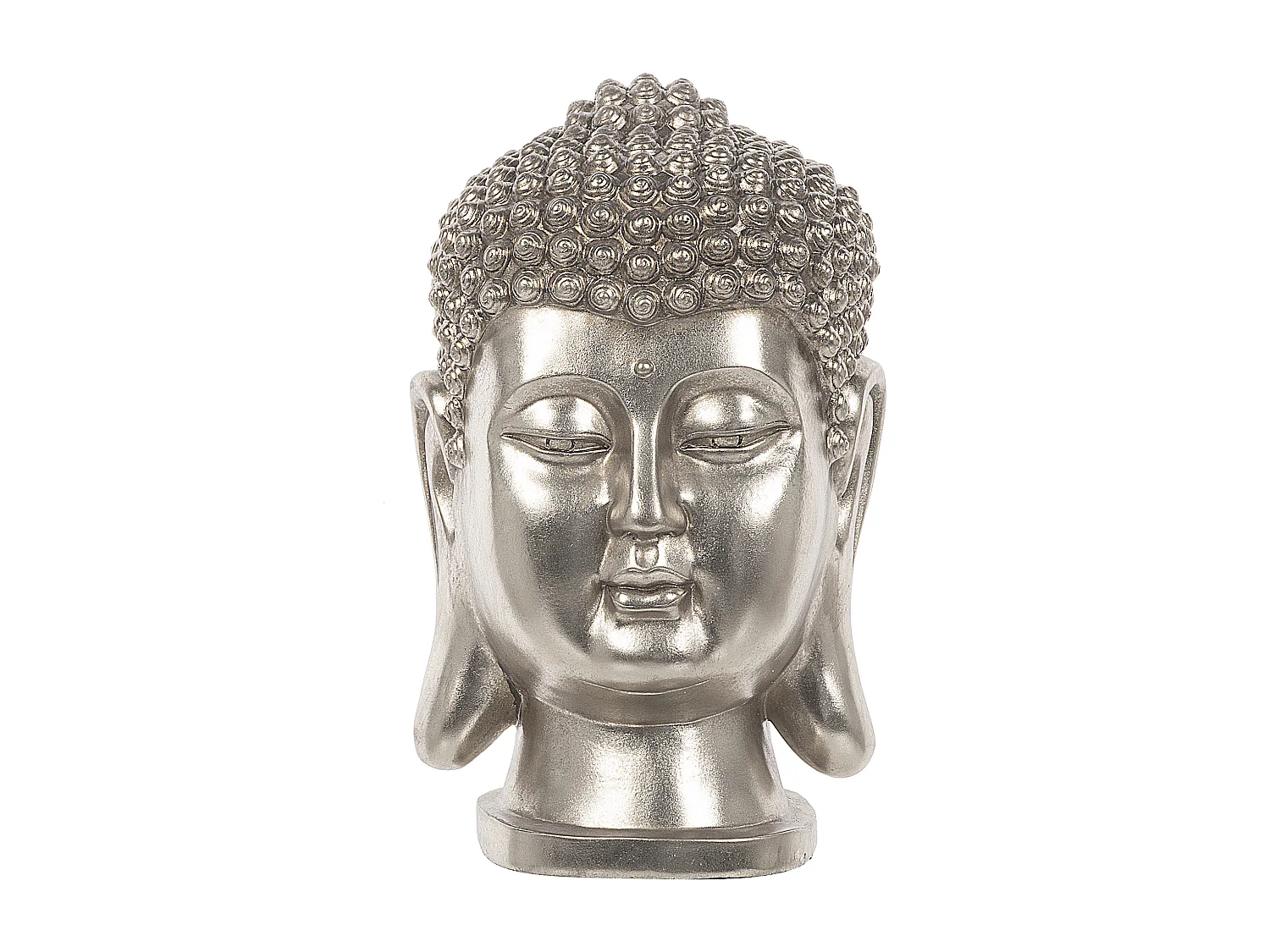 Dekofigur BUDDHA Silber