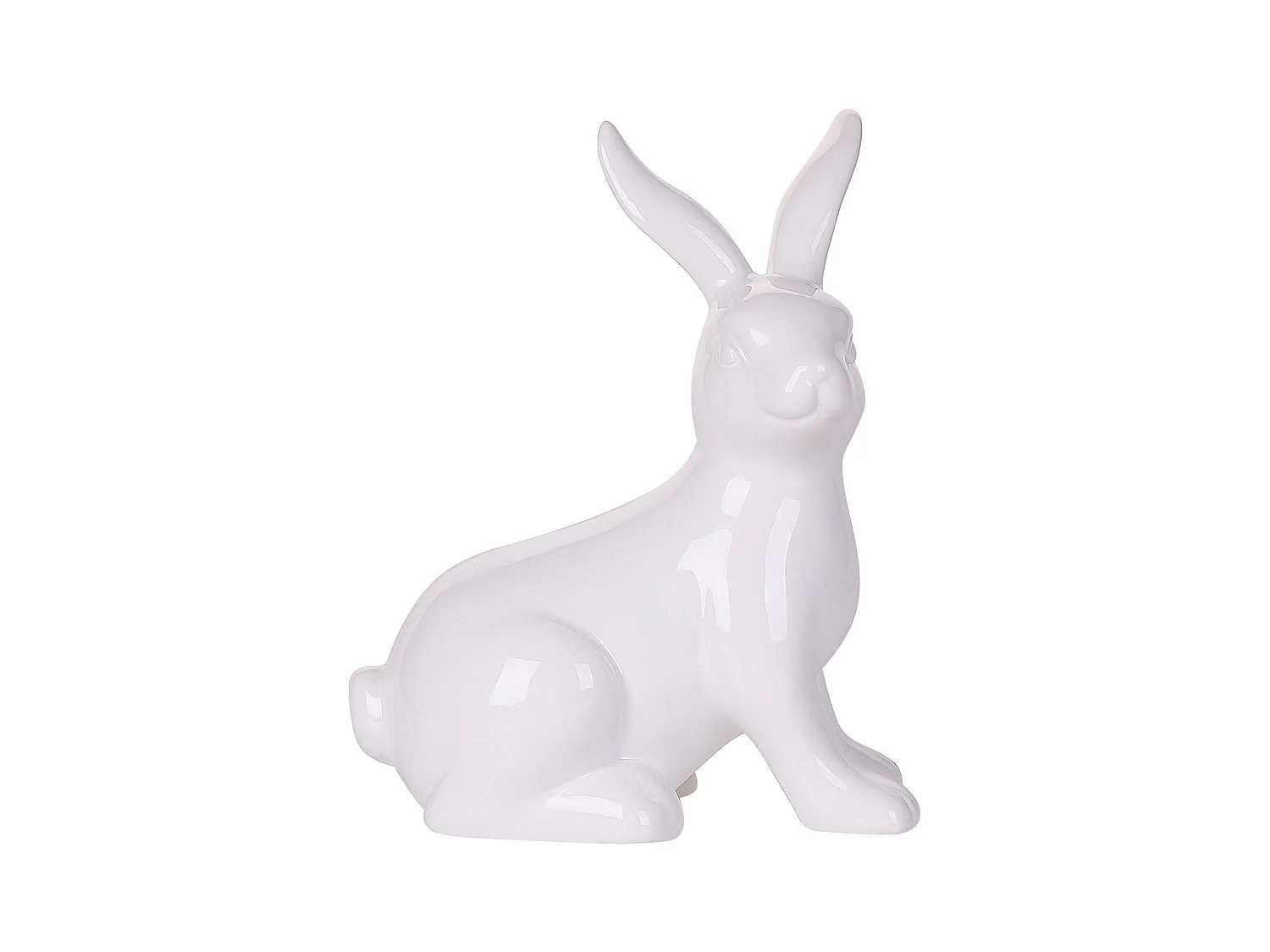 Accessoire Décoratif Lapin MORIUEX Céramique Blanc