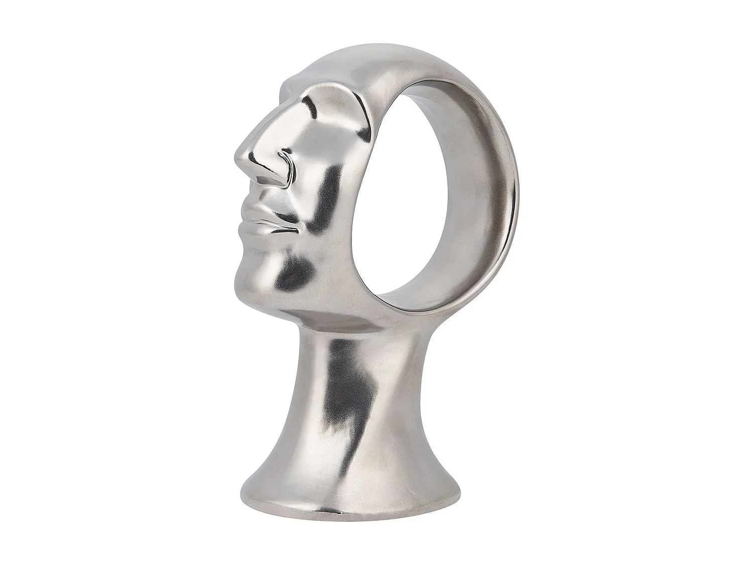 Acessório decorativo TAXILA Cerâmica Moderno Glamour Prateado