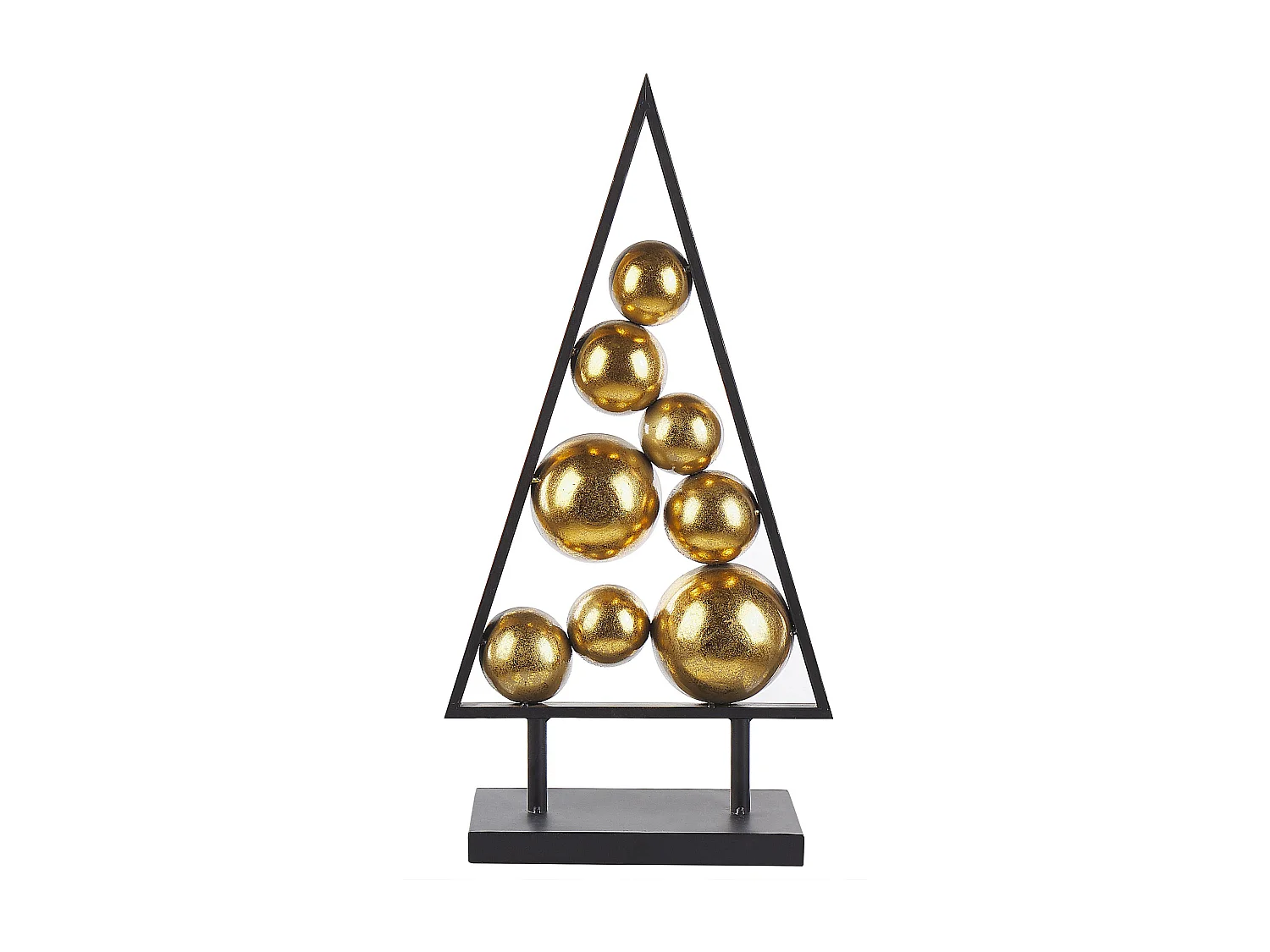 Décoration de Noël RANUA Arbre de Noël 65 cm Doré