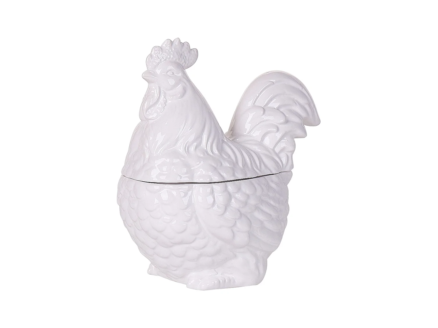 Decoratief accessoire LANTIC Keramiek Wit