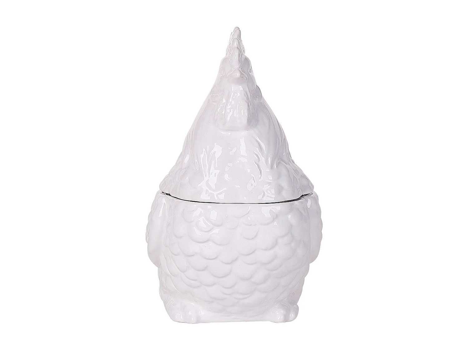 Decoratief accessoire LANTIC Keramiek Wit