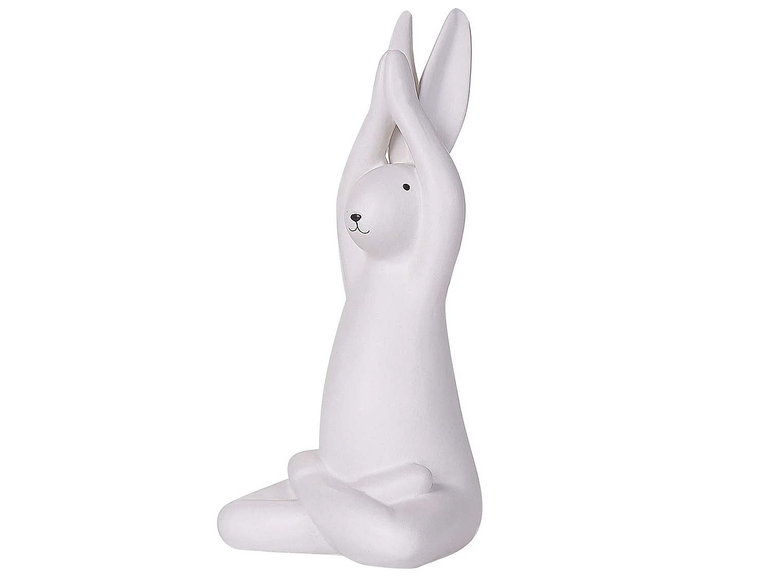 Set med 3 figuriner Hare BREST Keramik Vit