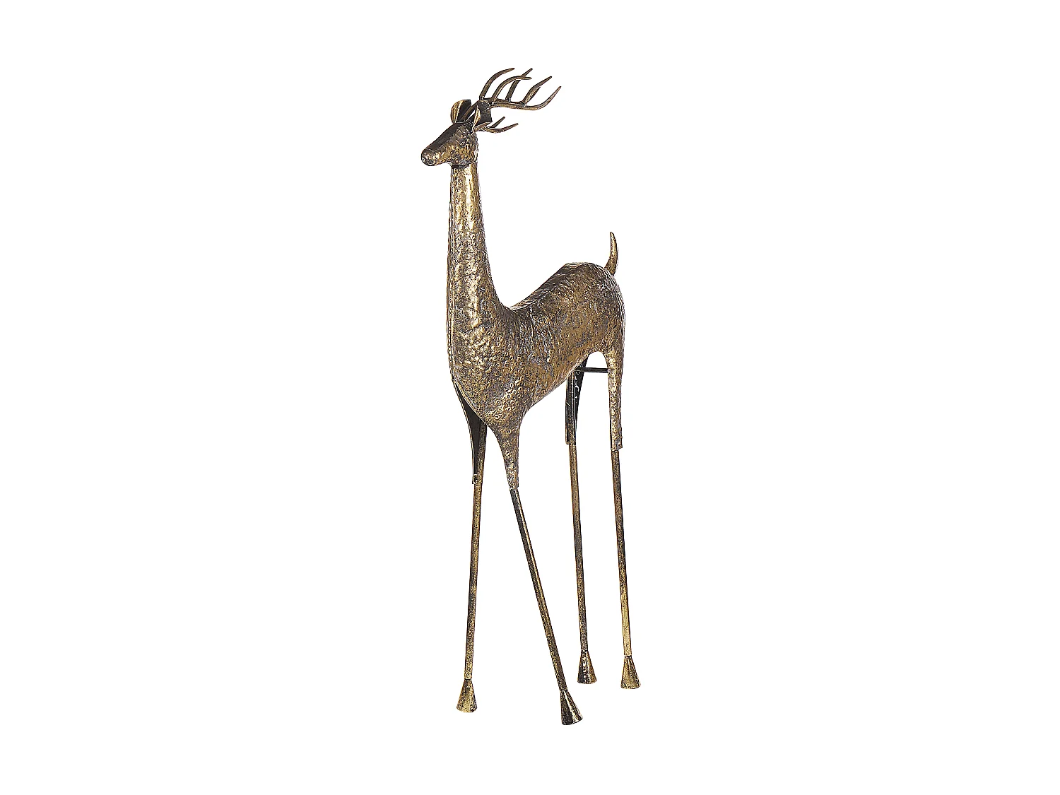 Statuette déco renne doré 126 cm PELLO