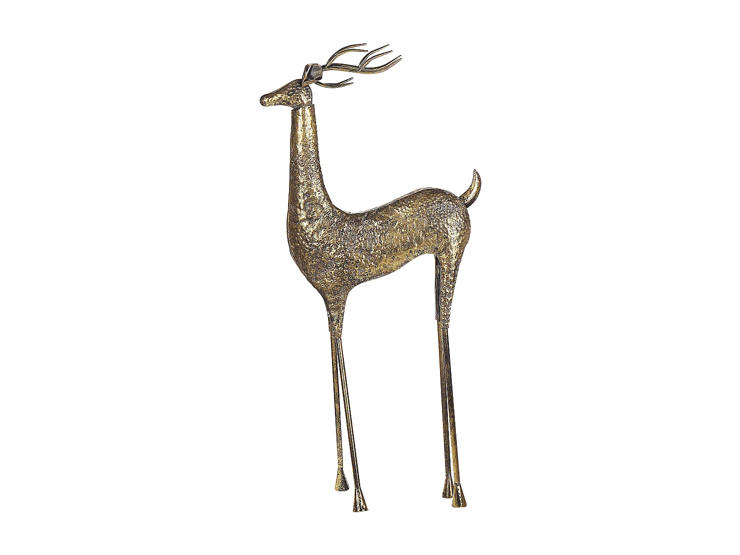 Statuette déco renne doré 126 cm PELLO
