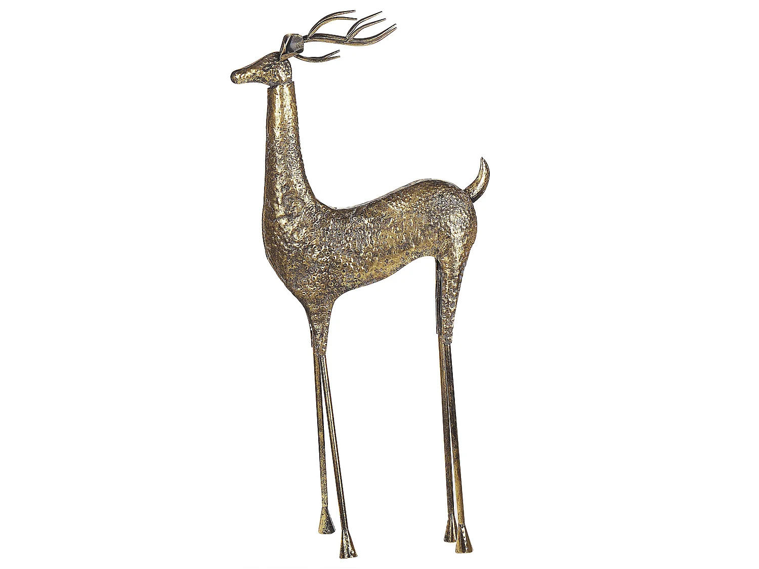 Statuette déco renne doré 126 cm PELLO