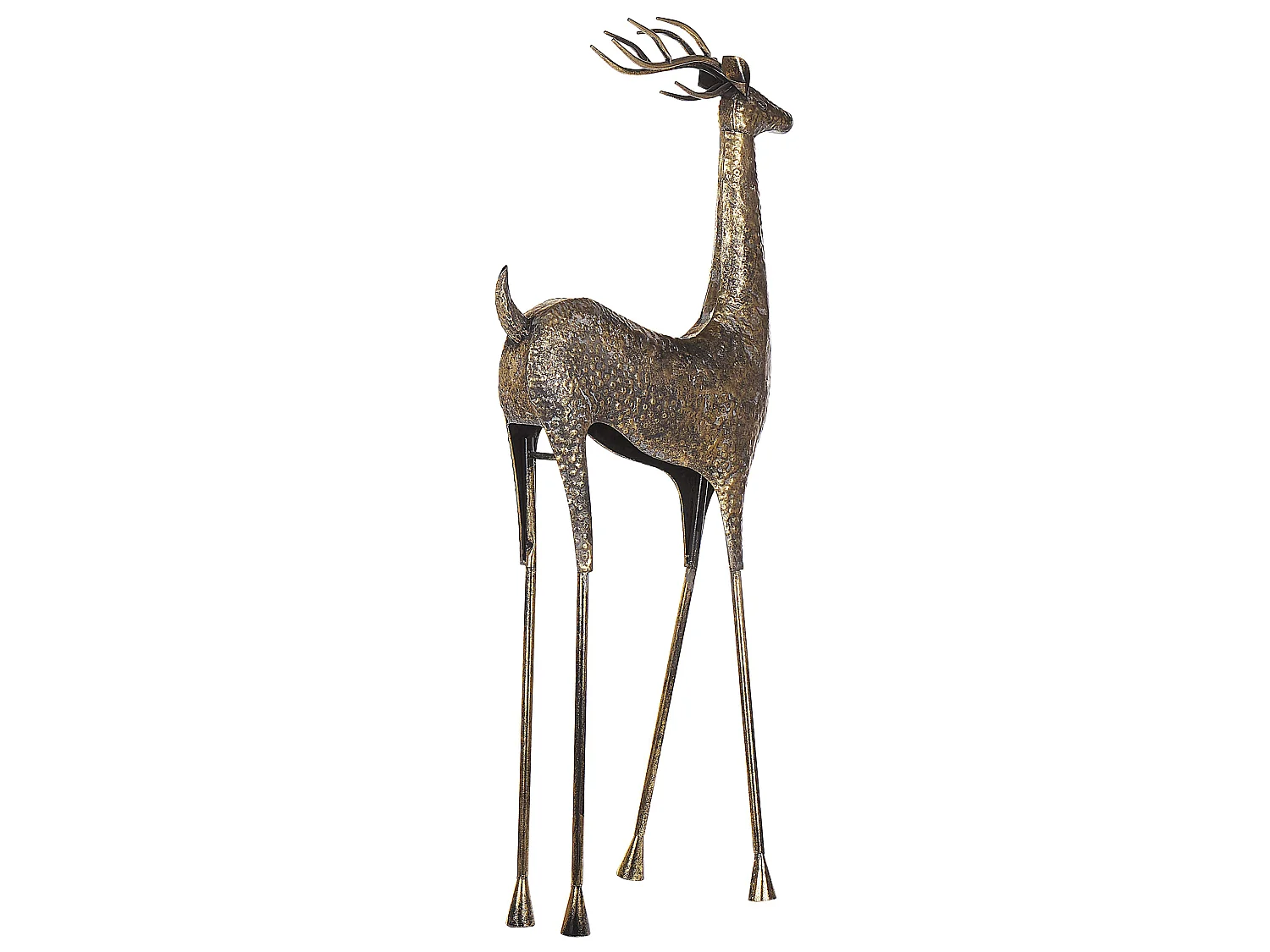 Statuette déco renne doré 126 cm PELLO