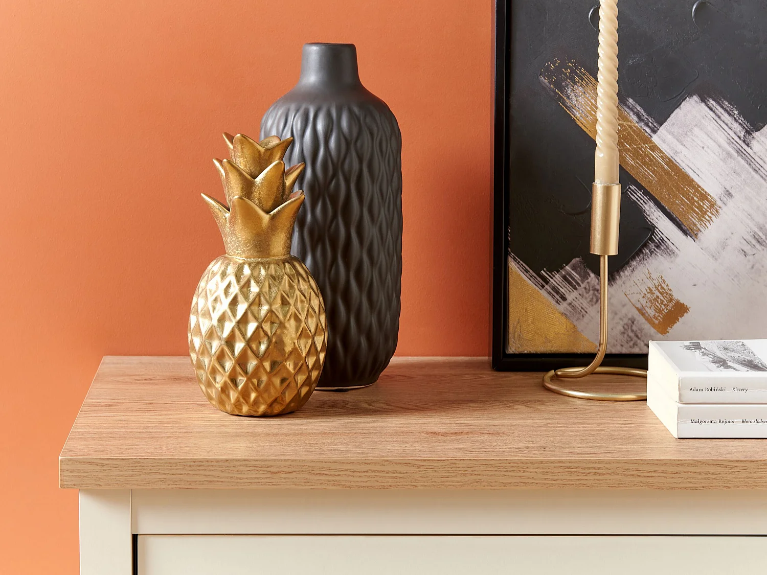 Decoratief accessoire TYANA Keramiek Goud