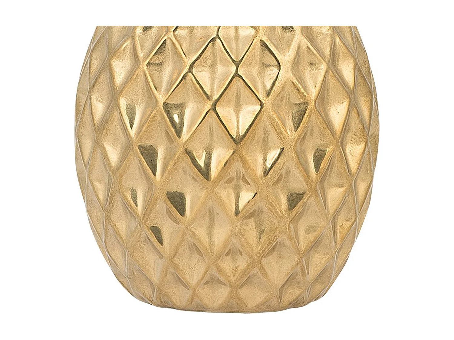 Acessório decorativo Ananás TYANA Cerâmica Dourado