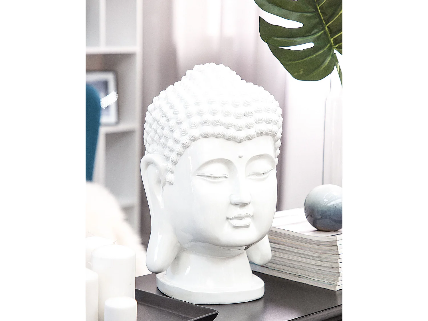 Accessoire Décoratif BUDDHA Blanc