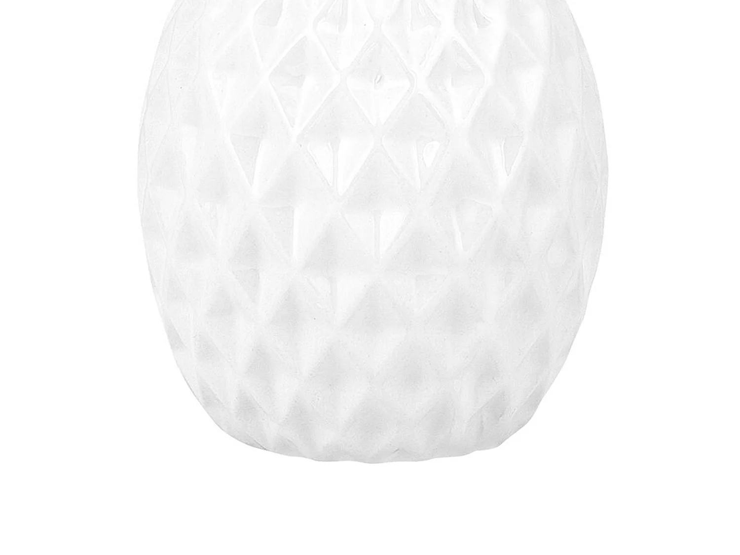 Accessoire Décoratif Ananas TYANA Céramique Blanc