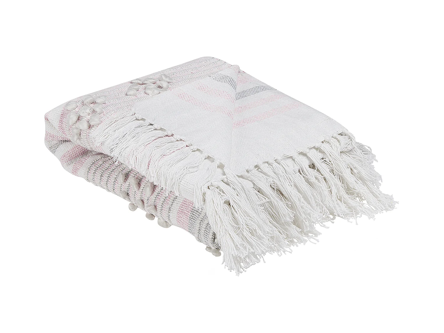 Couverture KAMAN Tissu 125 x 150 cm Rose
