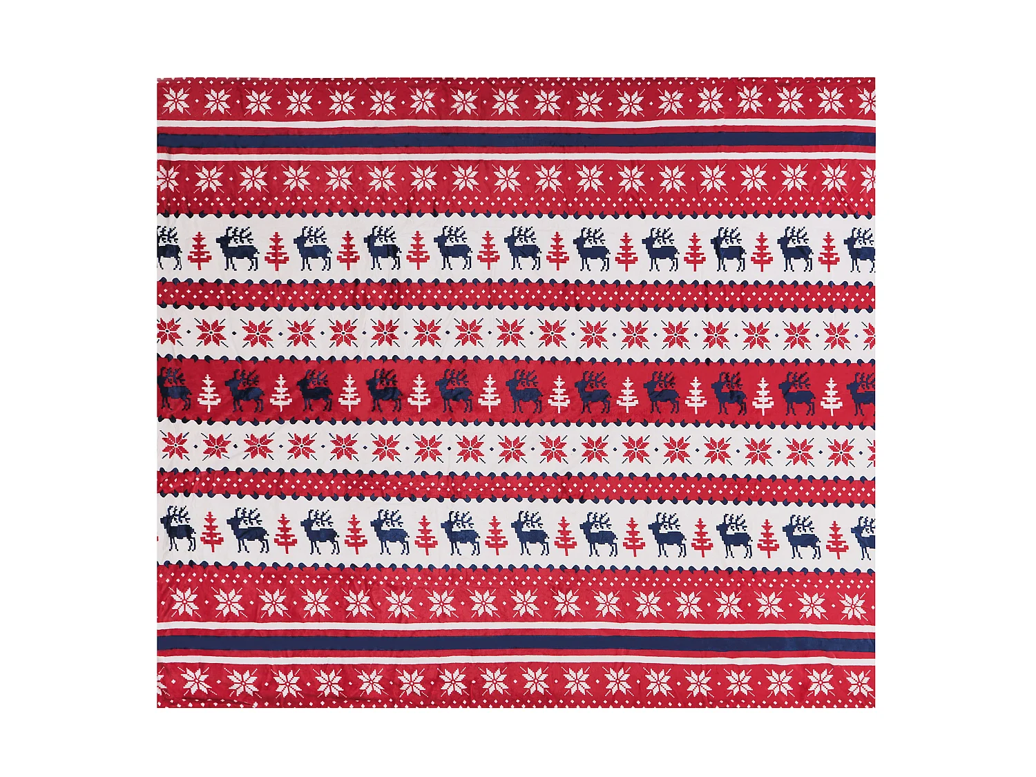 Couverture REKA 200 x 220 cm Rouge