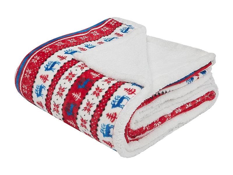 Coperta REKA 200 x 220 cm Rosso