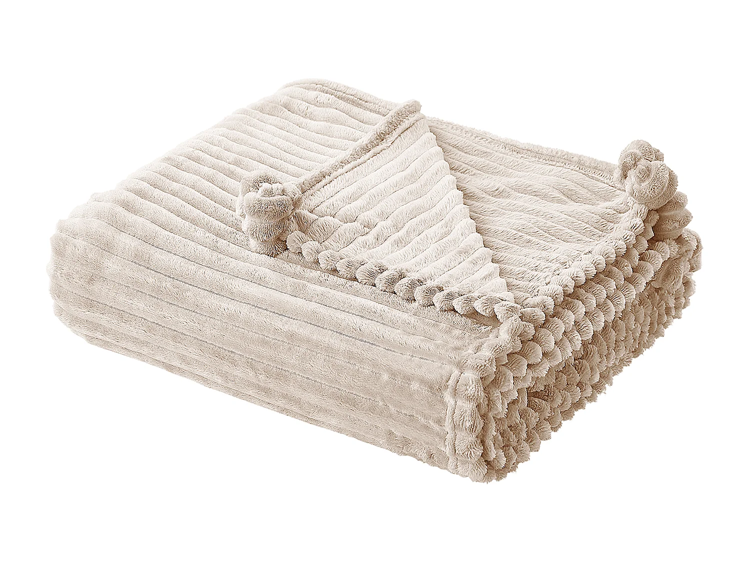 Couverture KAWERI 150 x 200 cm Beige