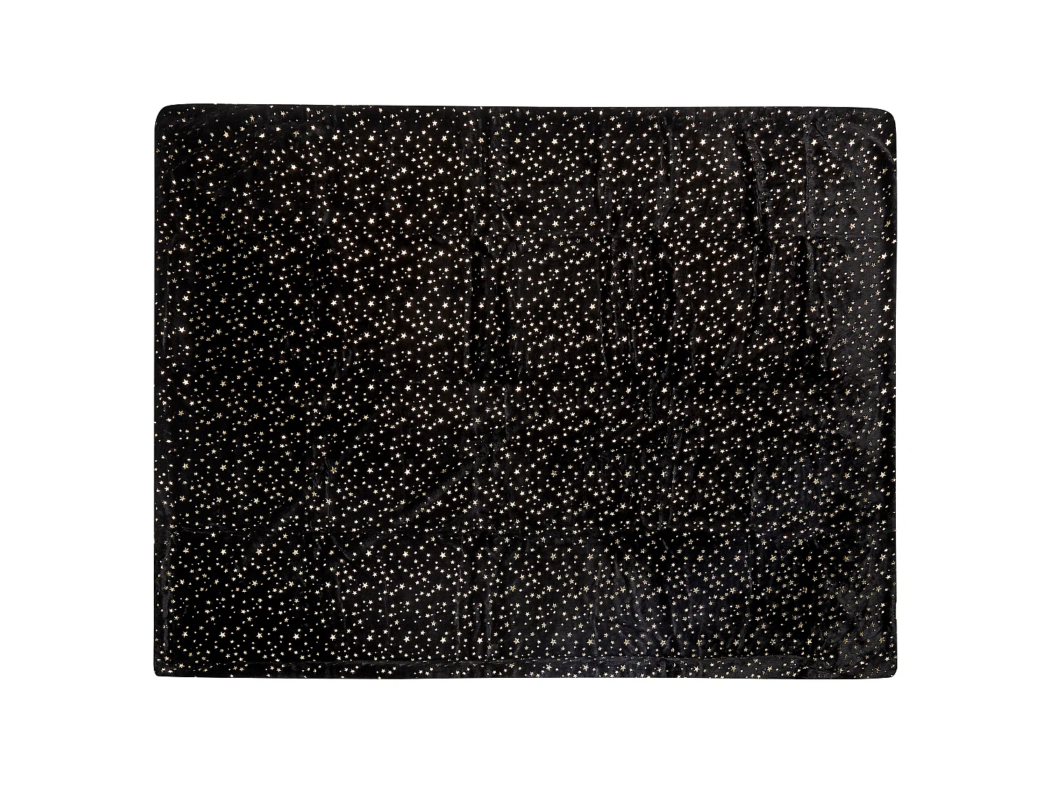 Kuscheldecke ALAZEYA 130 x 180 cm Schwarz