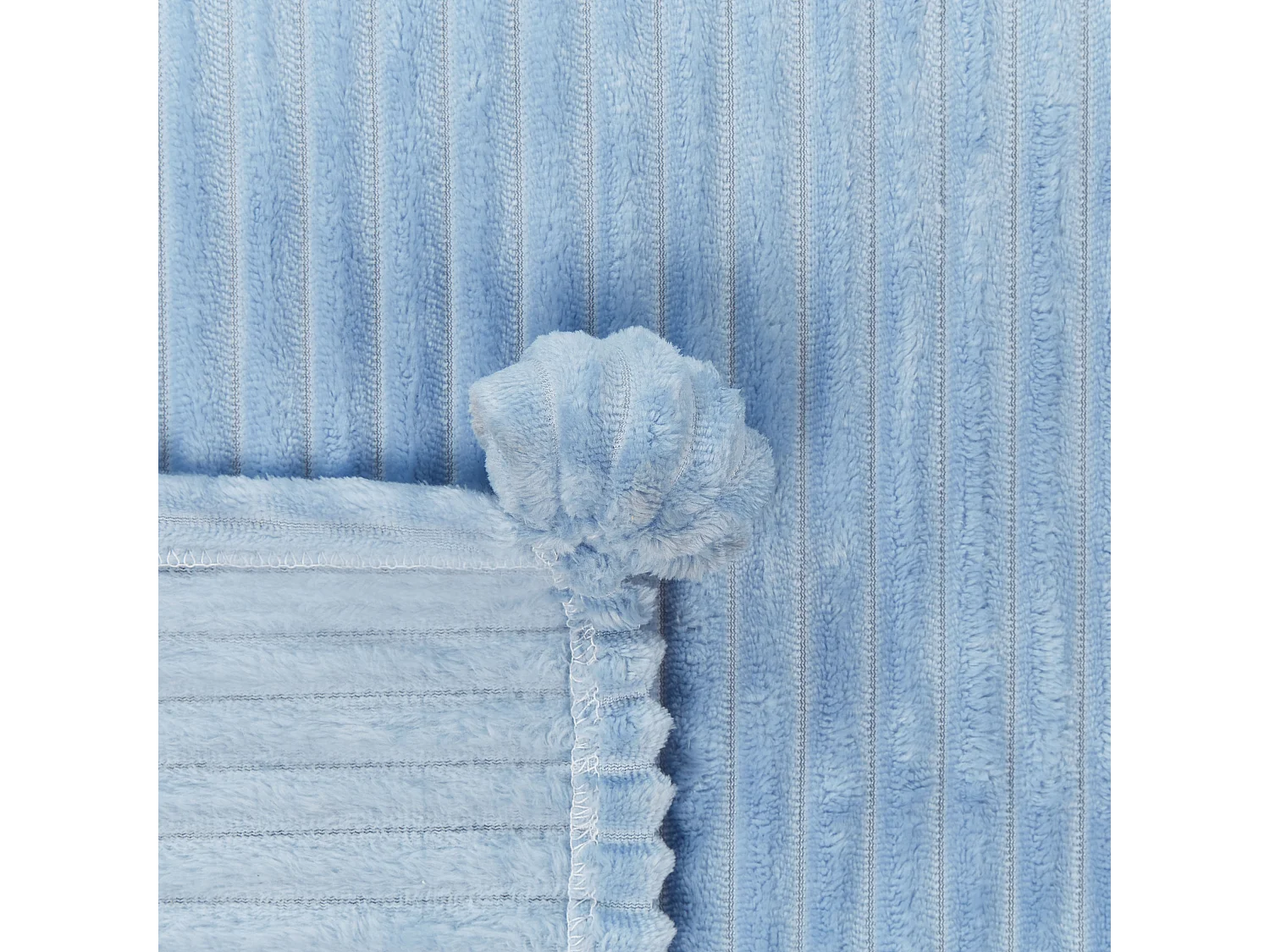 Couverture KAWERI 150 x 200 cm Bleu clair