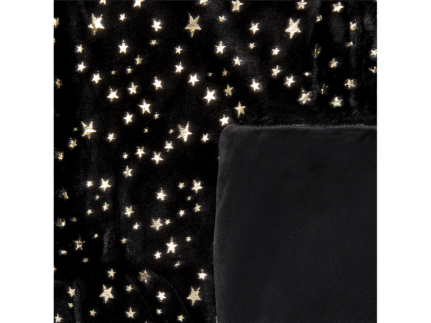 Koc ALAZEYA 150 x 200 cm Czarny