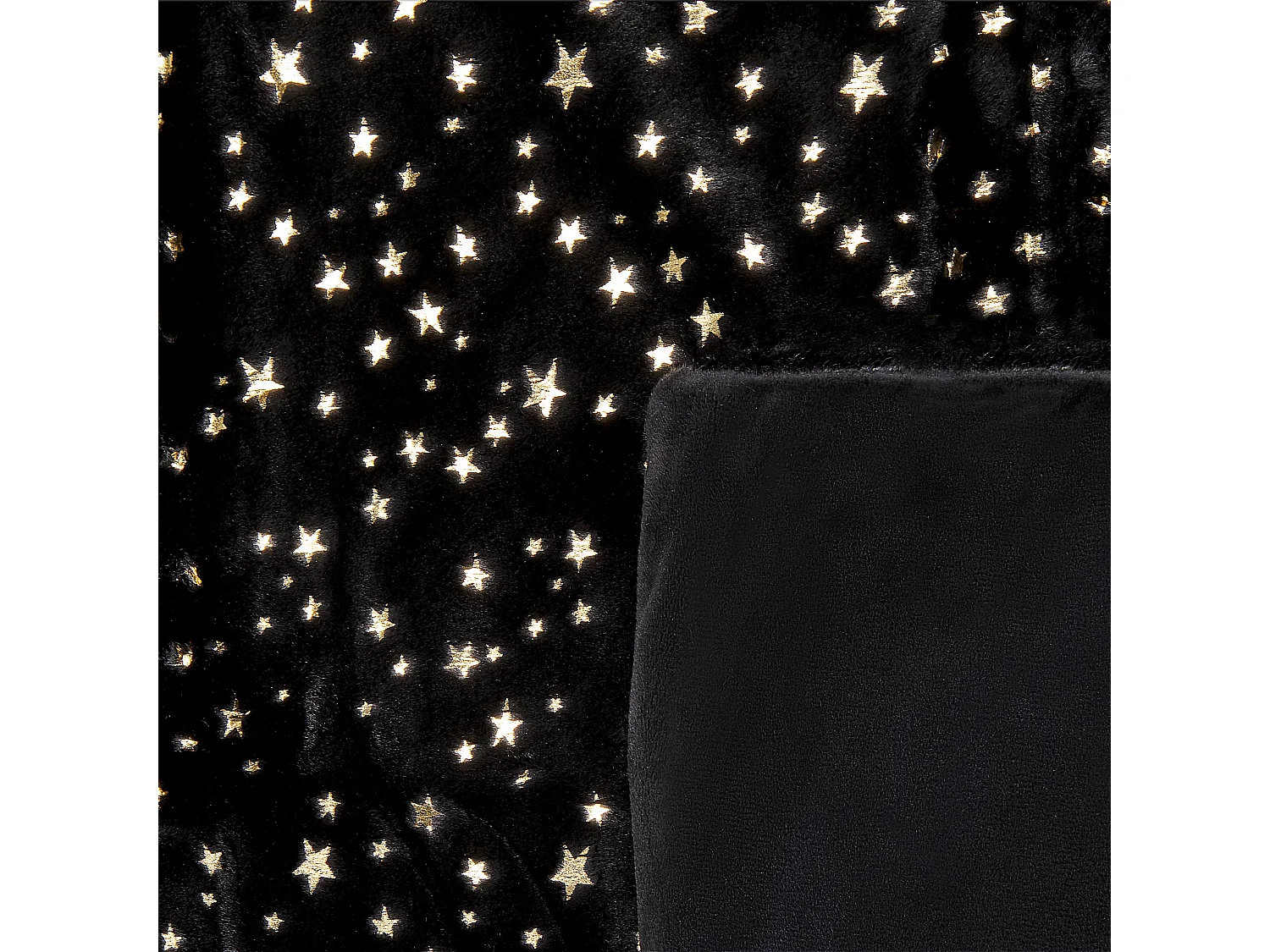 Blanket ALAZEYA 150 x 200 cm Black