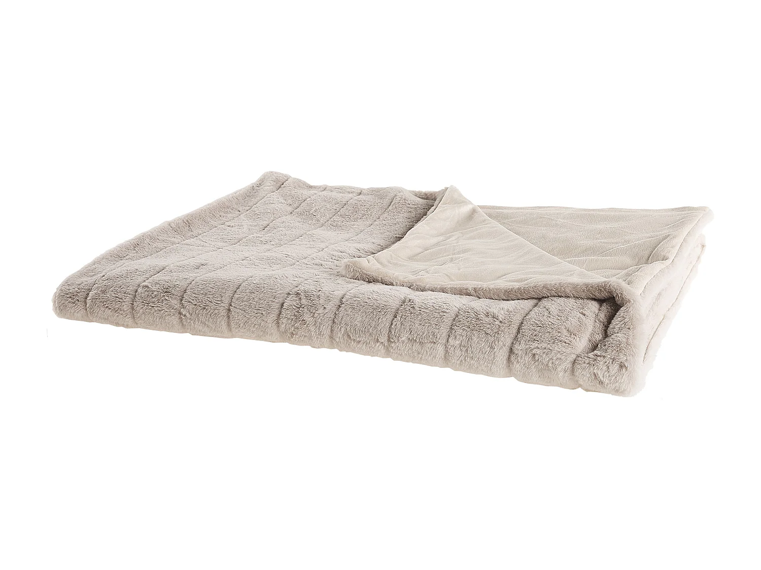 Plaid LABYAR 180 x 220 cm Beige