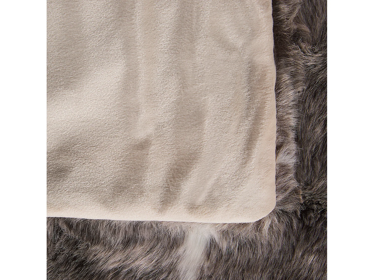 Coperta TADDART Tessuto 150 x 200 cm Marrone