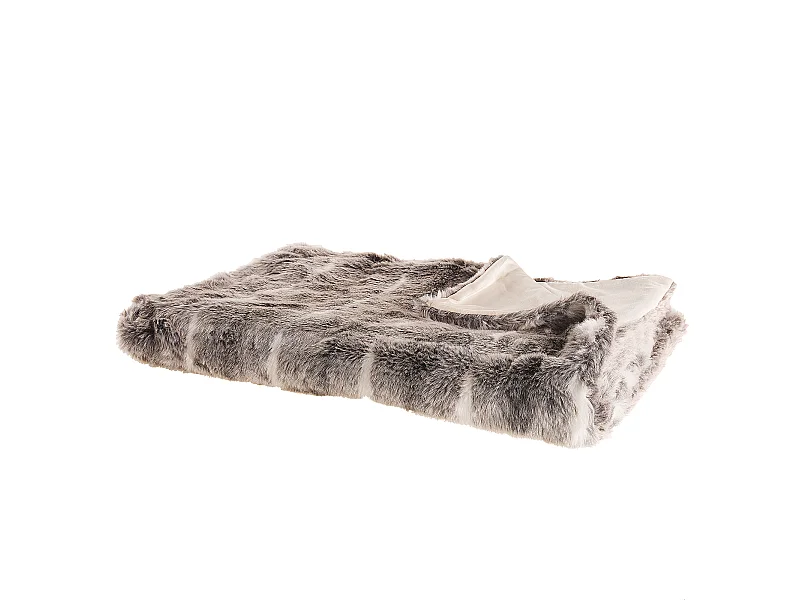 Couverture TADDART Tissu 150 x 200 cm Marron