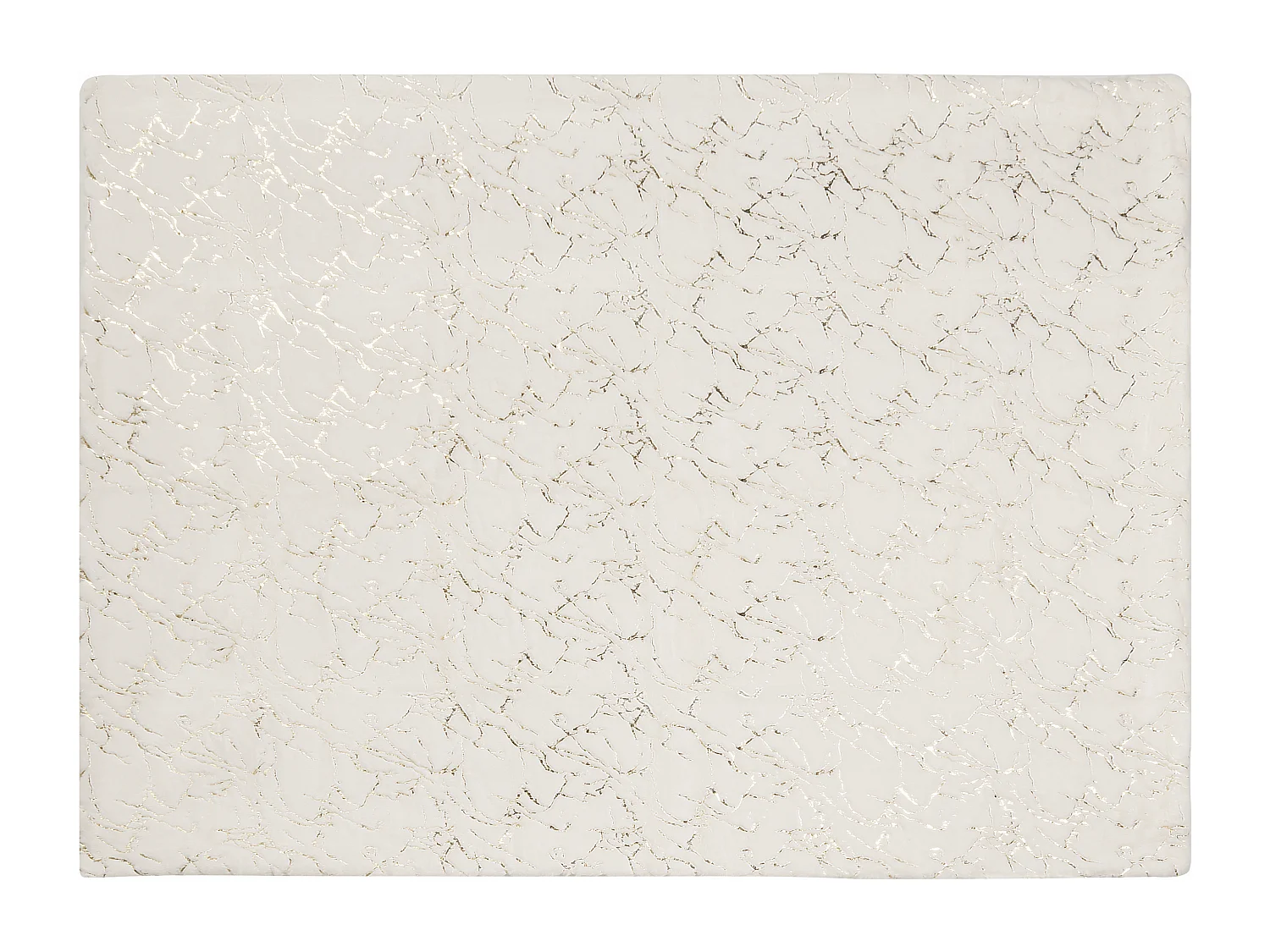 Couverture GODAVARI 130 x 180 cm Blanc cassé