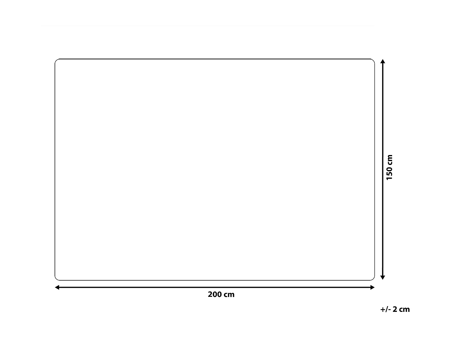 Warme Decke goldbraun 150 x 200 cm Saitler
