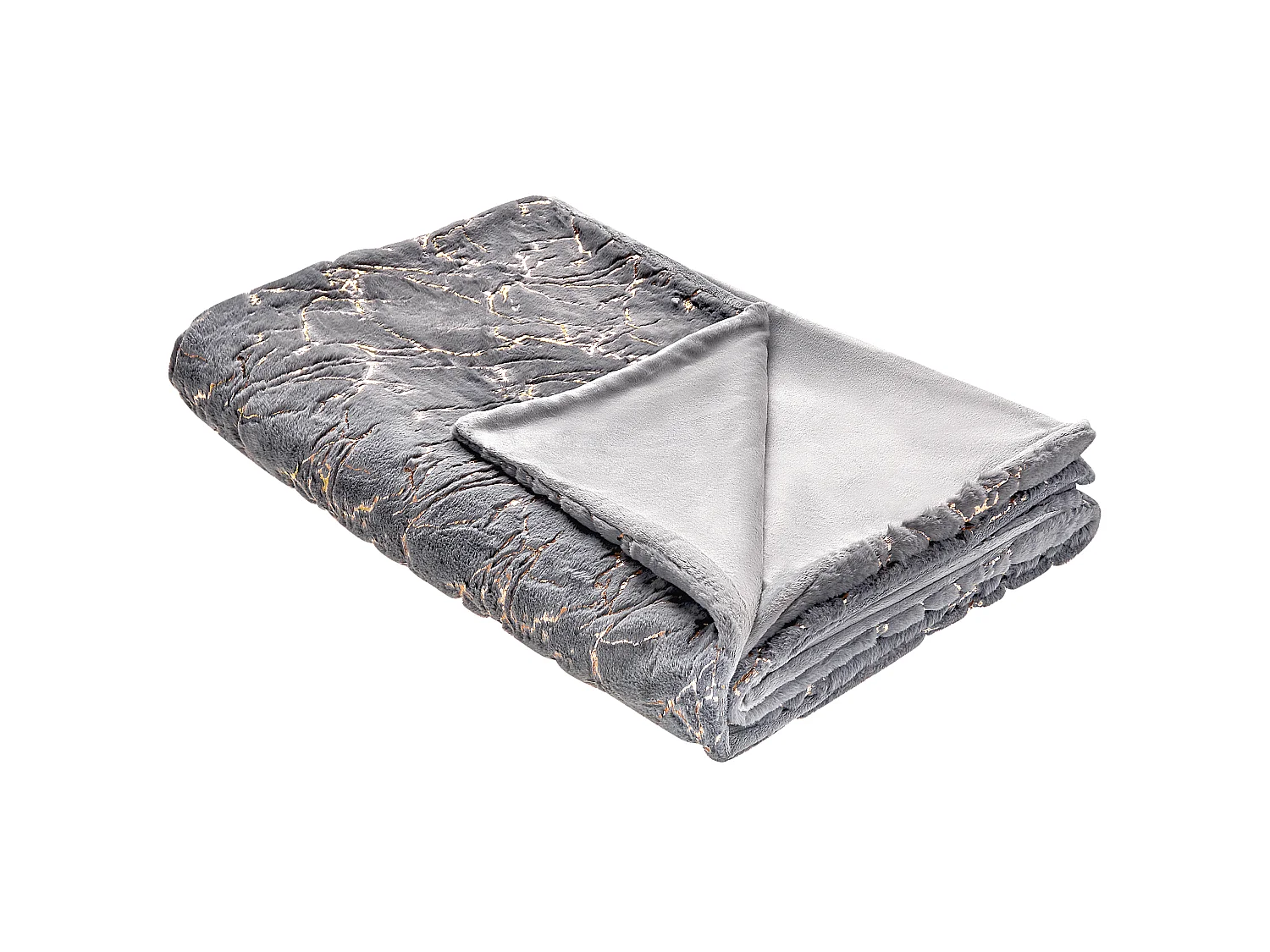 Blanket GODAVARI 150 x 200 cm Grey
